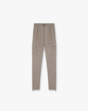 Men's Represent 247 Cargo Trousers Taupe | UK-EOJUL0685