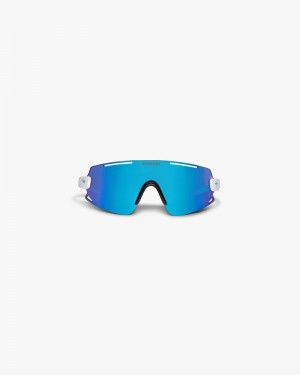 Men's Represent 247 Sunglasses Blue | UK-BLZIJ8405