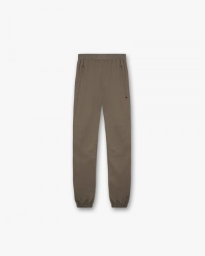 Men's Represent 247 Training Trousers Khaki | UK-VYIRE4058