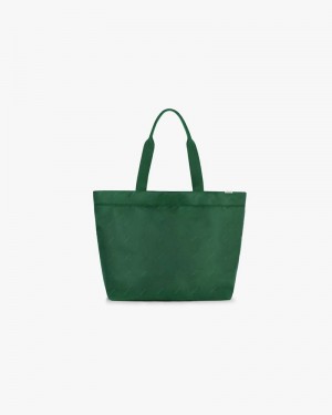 Men's Represent All Over Logo Tote Bag Green | UK-DIBXJ1450