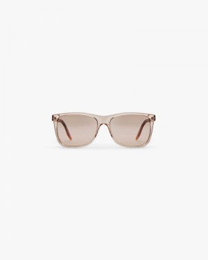 Men's Represent Astral Sunglasses Brown | UK-AHZGW0234