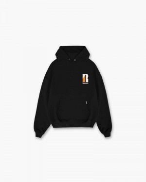 Men's Represent Decade Of Speed Hoodie Black | UK-YMSDJ2015