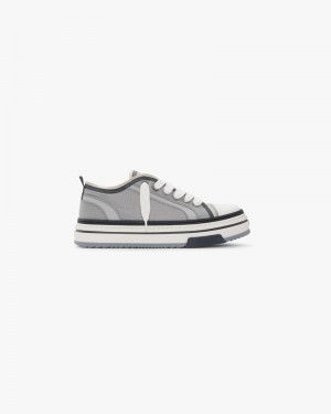 Men's Represent Htn X Low Trainers Grey | UK-AZMUP7261