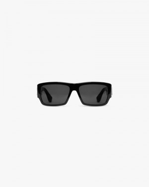 Men's Represent Initial Sunglasses Black | UK-EFBVW4219