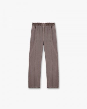 Men's Represent Initial Sweatpants Taupe | UK-CZFHT4056