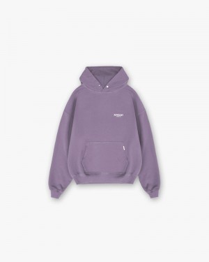 Men's Represent Owners Club Hoodie Violet | UK-YNTBV6782