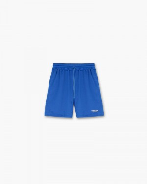 Men's Represent Owners Club Mesh Shorts Blue | UK-RHTAS4517