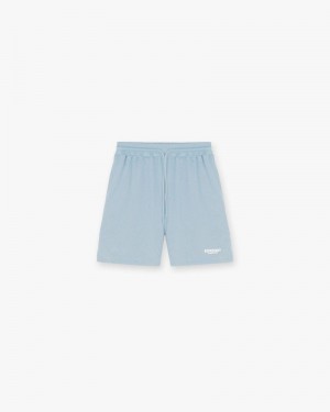 Men's Represent Owners Club Mesh Shorts Light Blue | UK-ZCJEN0738