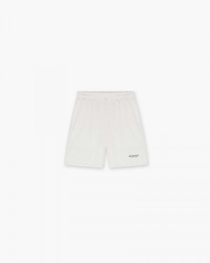 Men's Represent Owners Club Mesh Shorts White | UK-TSZEX2476