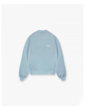 Men's Represent Owners Club Sweater Light Blue | UK-KYNML6810