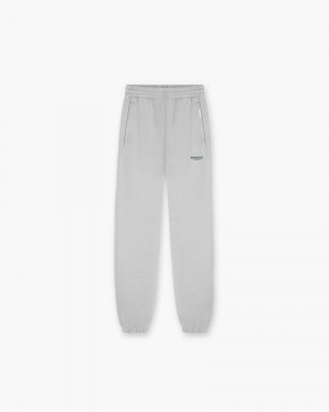 Men's Represent Owners Club Sweatpants Grey / Green | UK-DPZSV1290