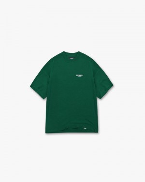 Men's Represent Owners Club T-Shirt Green | UK-ESGHW5207