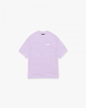 Men's Represent Owners Club T-Shirt Lilac | UK-YVZMH2431