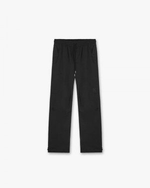 Men's Represent Parachute Trousers Black | UK-UBTSJ4951