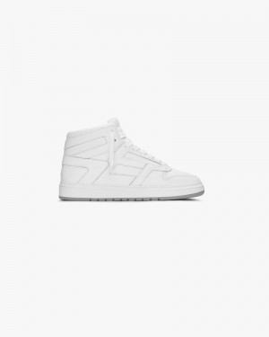 Men's Represent Reptor High Trainers White | UK-NYOWD6108