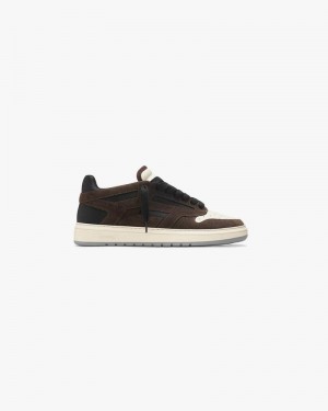 Men's Represent Reptor Low Trainers Brown | UK-YMUFA1803