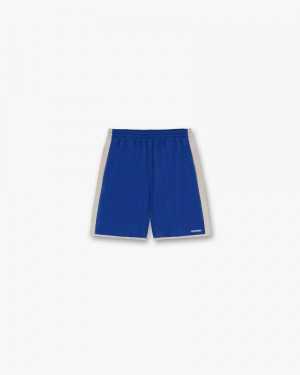 Men's Represent Souvenir Shorts Blue | UK-VOBGE8916