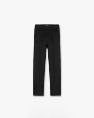 Men's Represent Split Trousers Black | UK-VBALW4189