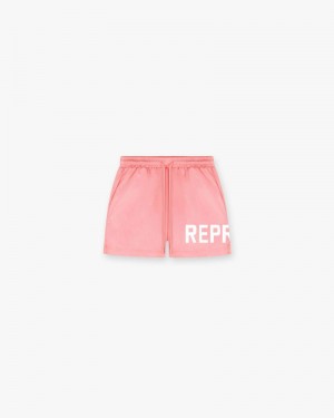 Men's Represent Ss23 Swim Shorts Pink | UK-ZETXR1403