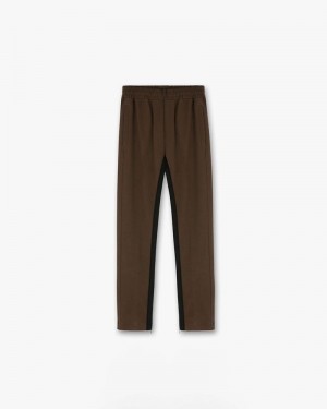 Men's Represent Tailored Tracksuit Trousers Brown | UK-DEUYS9658