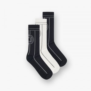 Men's Represent Team 247 3-pack Training Socks Black / White | UK-USREF7690