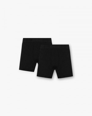 Men's Represent Triple 2-pack Underwear Black | UK-FPVMR1346