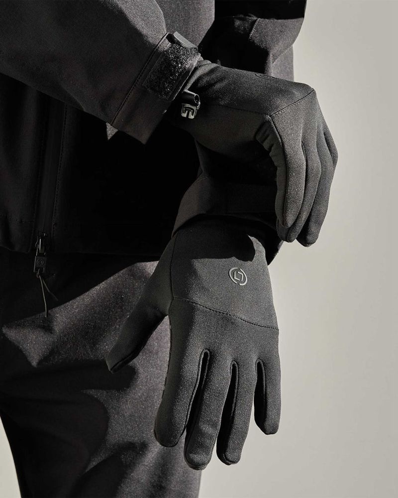 Men's Represent 247 Gloves Black | UK-COSYJ7518