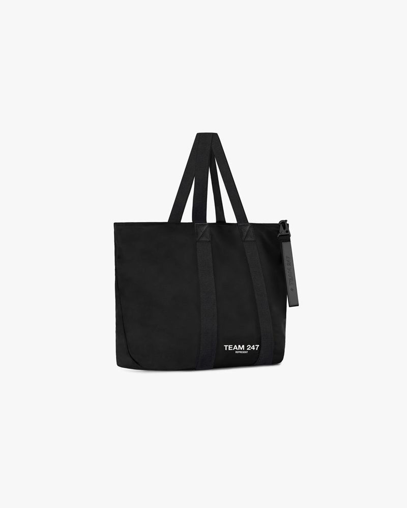 Men's Represent 247 Tote Bag Black | UK-UWXCS7180