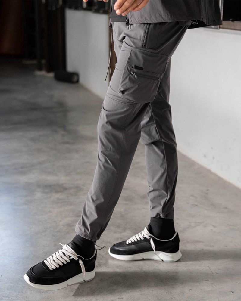 Men's Represent 247 Trousers Grey | UK-SBLUC5790