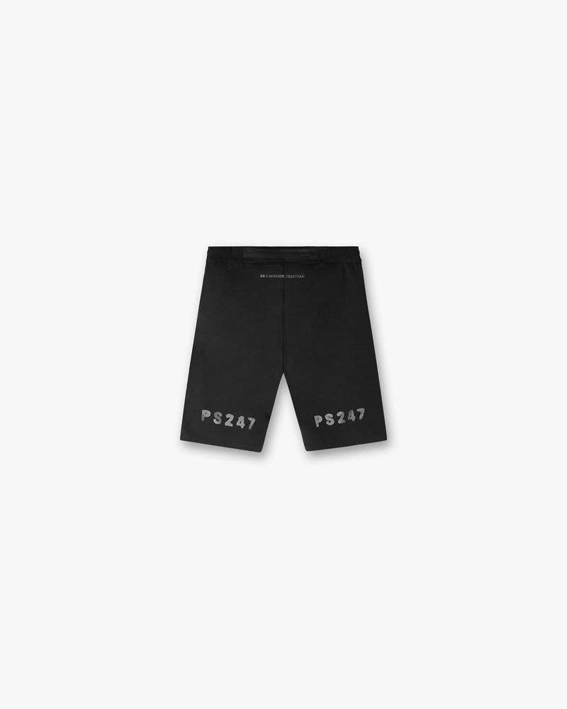 Men's Represent 247 X Puresport Half Tights Black | UK-ZJXVQ6192