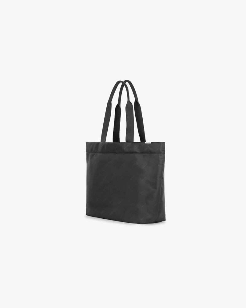 Men's Represent All Over Logo Tote Bag Black | UK-BPKQF8269