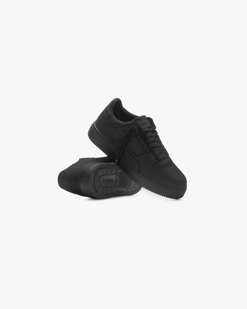 Men's Represent Apex Trainers Black | UK-CSWUX3748