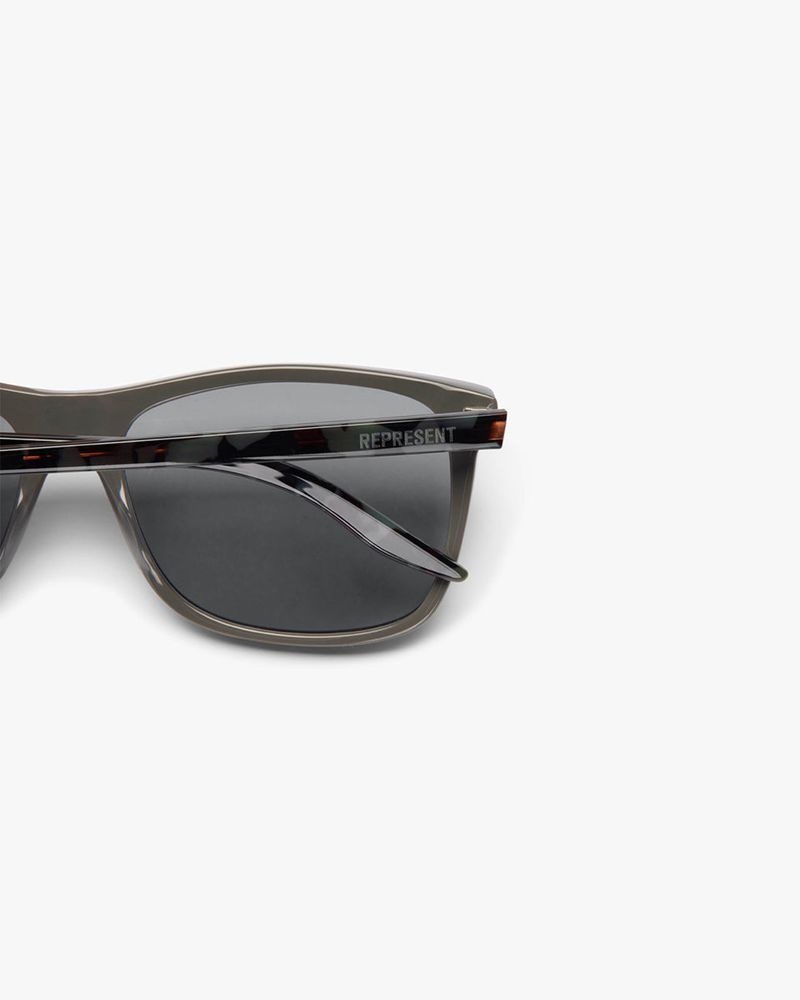 Men's Represent Astral Sunglasses Dark Grey | UK-AMXDH1845