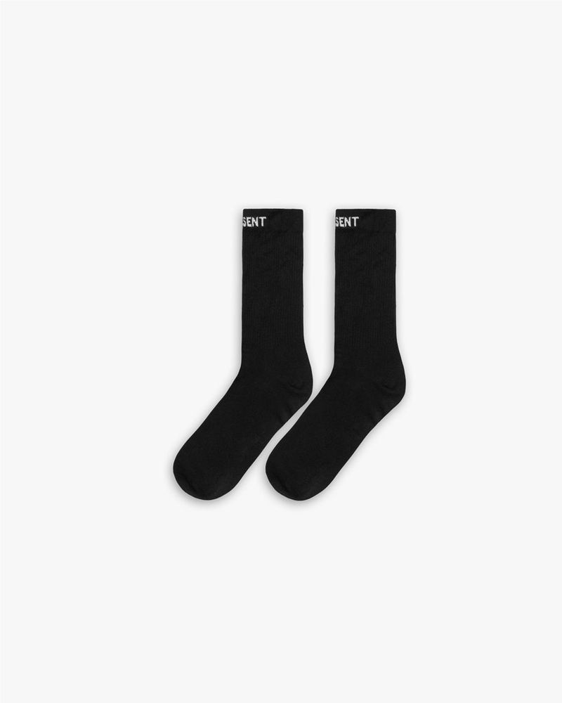 Men\'s Represent Core Socks Black | UK-SUQRG5764