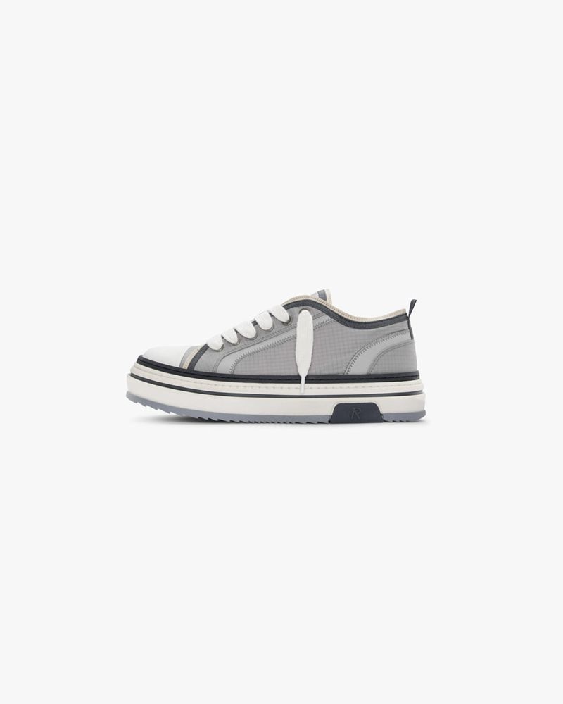 Men's Represent Htn X Low Trainers Grey | UK-AZMUP7261