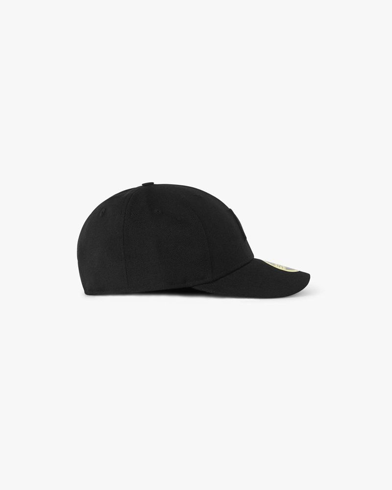 Men's Represent Initial New Era 59fifty Cap Black | UK-IBCET6032