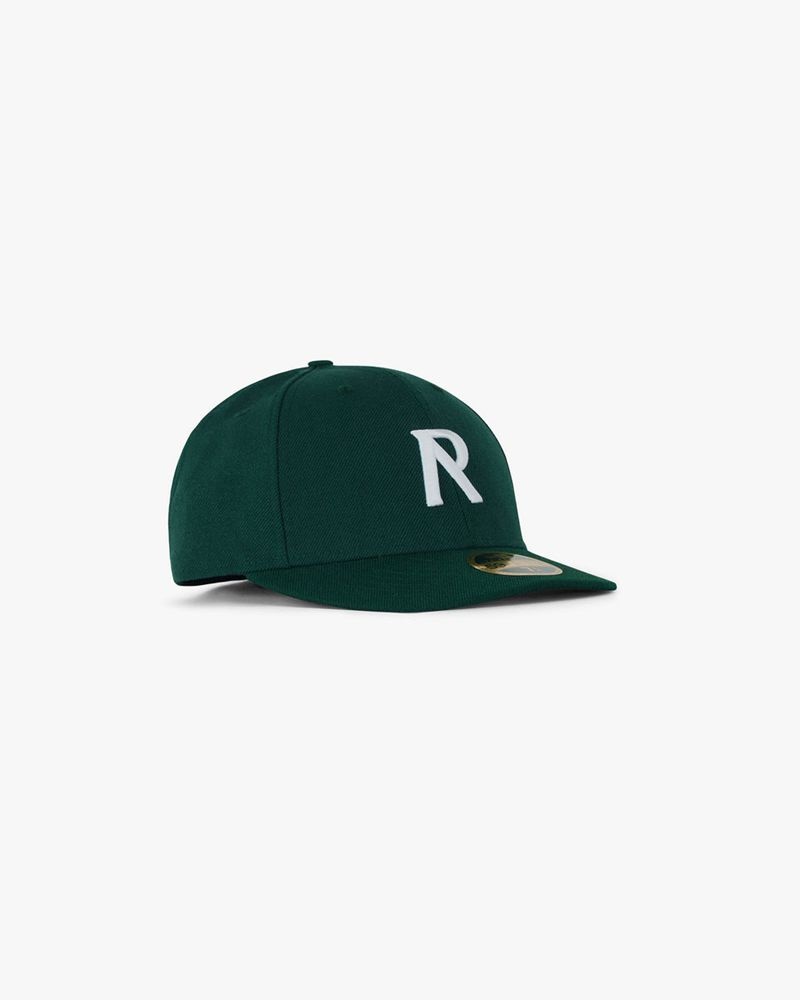 Men's Represent Initial New Era 59fifty Cap Green | UK-WFPSX8726