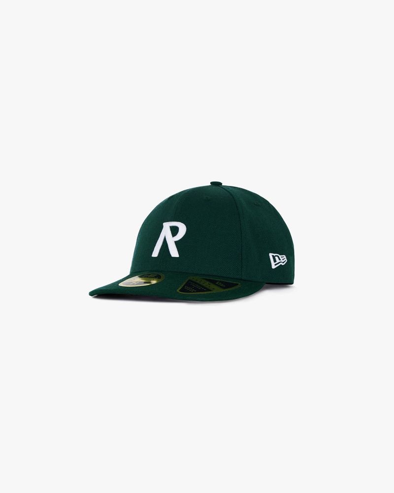 Men\'s Represent Initial New Era 59fifty Cap Green | UK-WFPSX8726