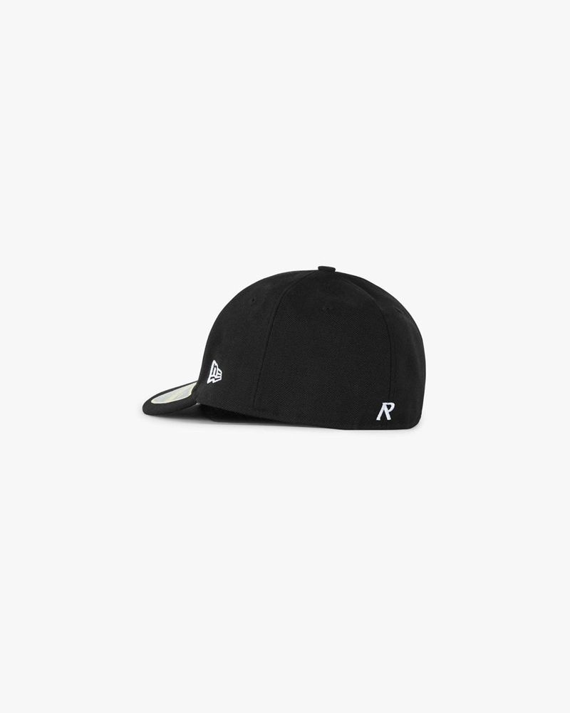 Men's Represent Initial New Era 59fifty Cap Black | UK-TDCHX7563