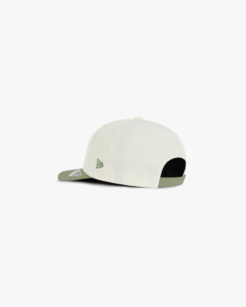 Men's Represent Initial New Era 950 Retrocrown Cap Khaki / Cream | UK-ICHRW3957