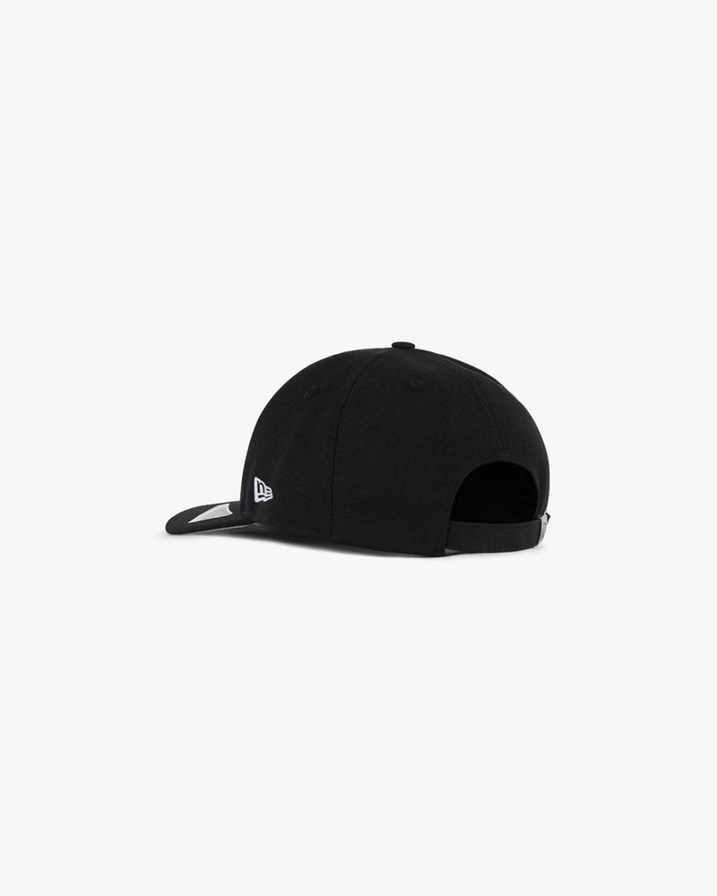 Men's Represent Initial New Era Retro Crown 9fifty Cap Black | UK-QRGVE0147