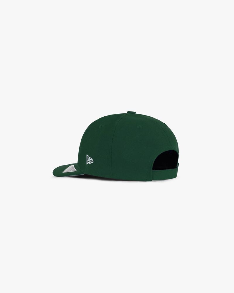 Men's Represent Initial New Era Retro Crown 9fifty Cap Green | UK-VJTSY9046