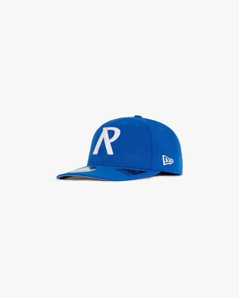 Men\'s Represent Initial New Era Retro Crown 9fifty Cap Blue | UK-DAHLY9357