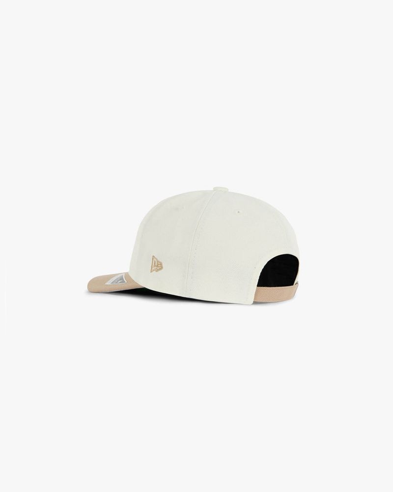 Men's Represent Initial Retro Crown 9fifty Cap Cream / Khaki | UK-LFAIK2703