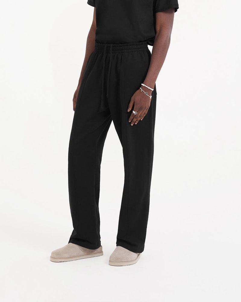 Men's Represent Initial Sweatpants Black | UK-KYJLM5310