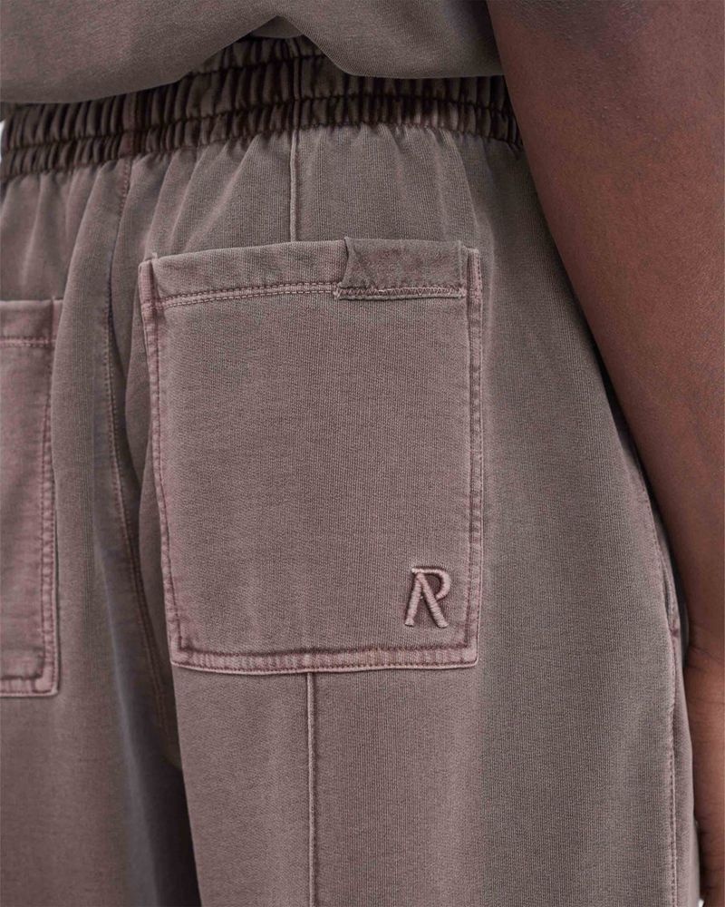 Men's Represent Initial Sweatpants Taupe | UK-CZFHT4056