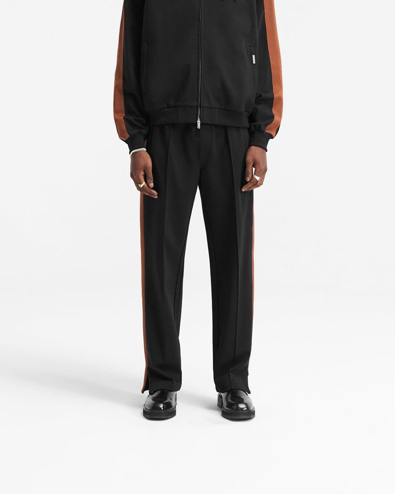 Men's Represent Initial Tracksuit Trousers Black | UK-ZBXUS9314