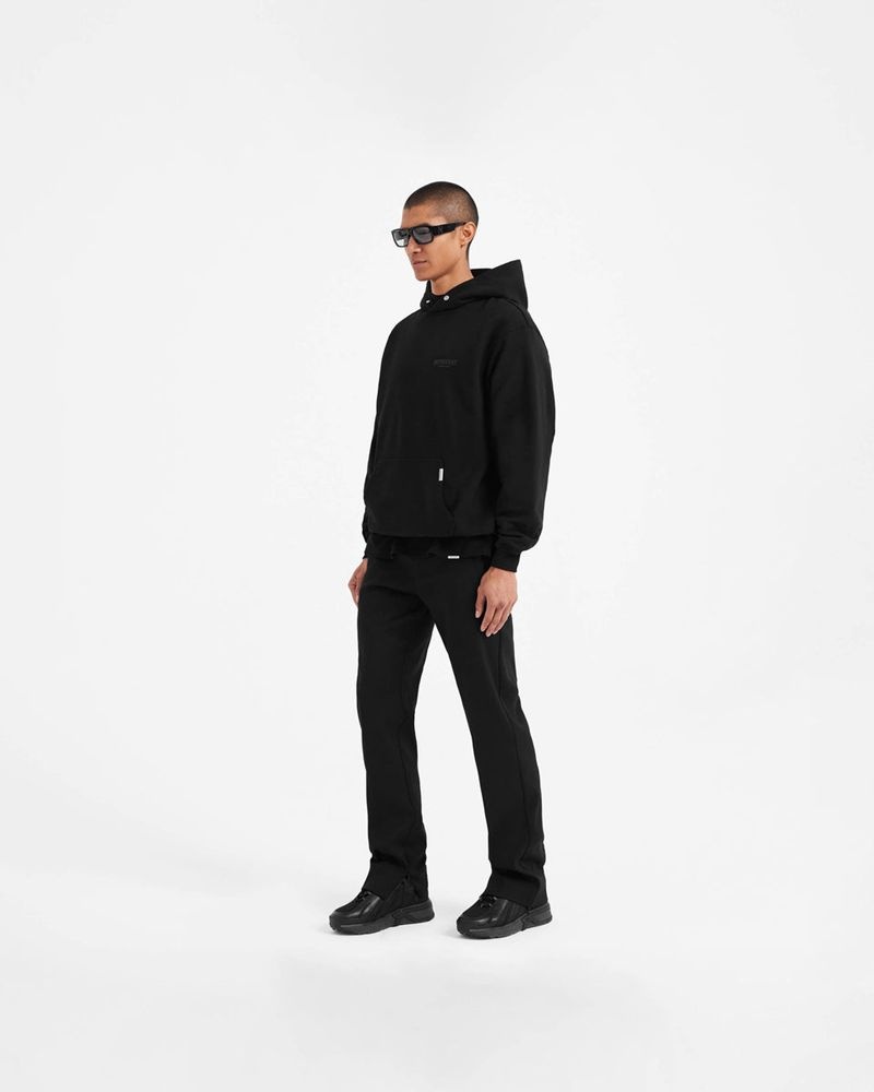 Men's Represent Owners Club Hoodie Black / White | UK-OXSWA9502