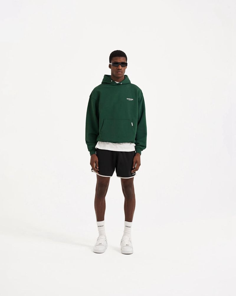 Men's Represent Owners Club Hoodie Green | UK-PDIZU0621