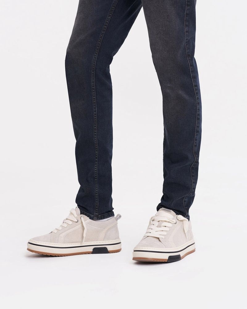 Men's Represent R1 Essential Slim Fit Jeans Dark Blue | UK-NSMDA1670